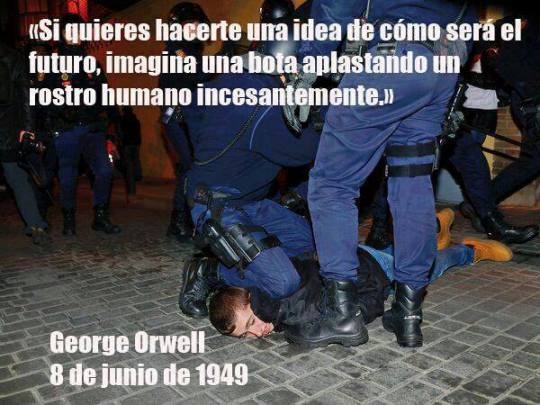 Represin y Orwell