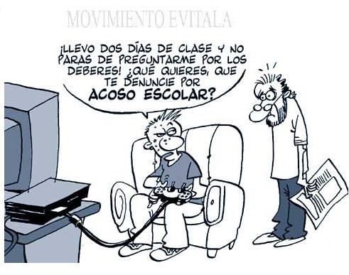 Humor: acoso escolar