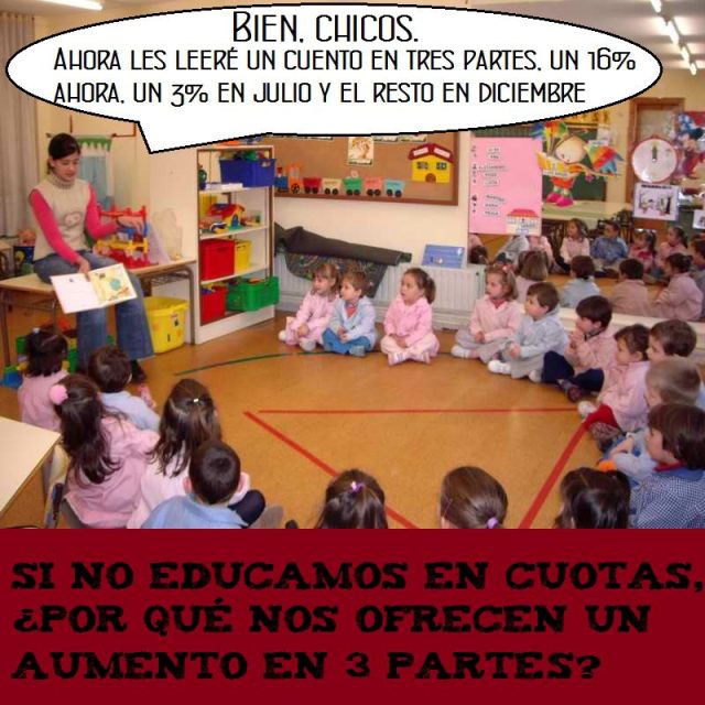 No educamos en cuotas... 