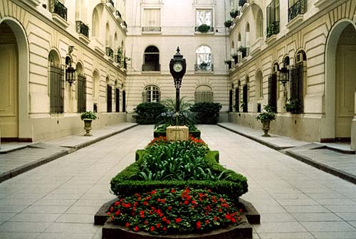 Palacio de los Patos parte interior