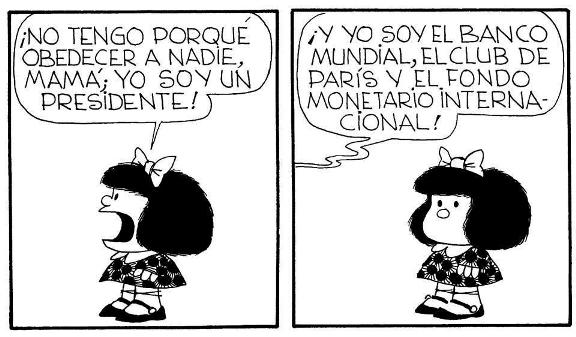 Mafalda: obedece