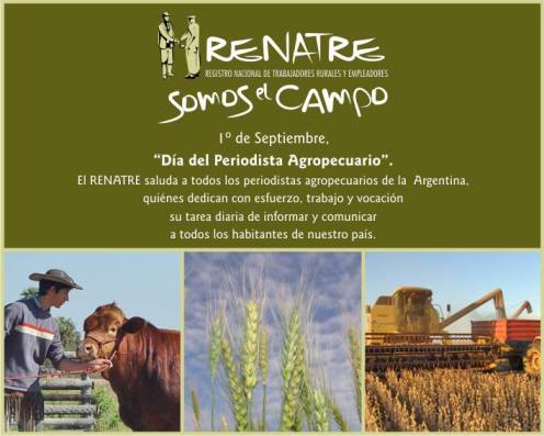 D?a del periodista agropecuario
