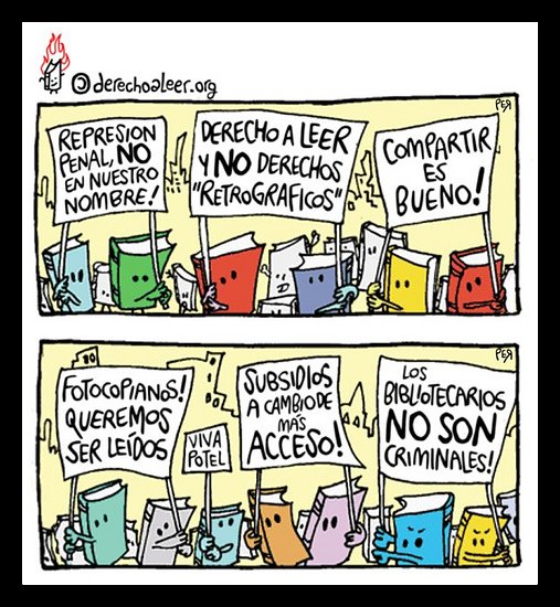 libros y derechos